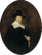 Gerard ter Borch the Younger Portrait of Gerard Abrahamsz. van der Schalcke (1609-1667 oil painting